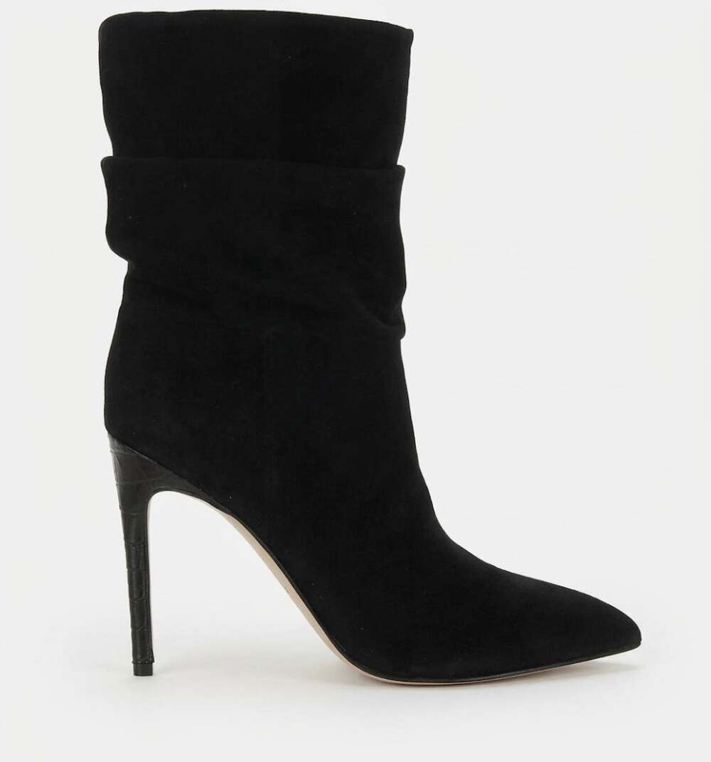Nine West Jenn Pointy Toe Stiletto Dress Booties Black Size 12